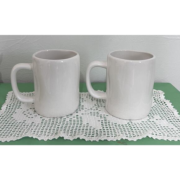 Rae Dunn Coffee Cups Cat Mom Meow Mugs Set of 2 Cat Lover Kitten Kitties Tea - Picture 6 of 8